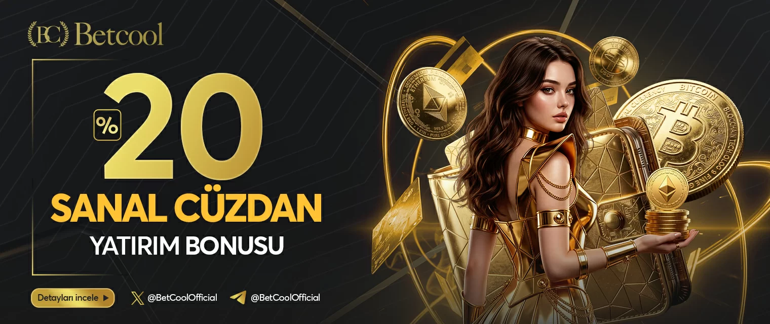 Betcool sanal cüzdan bonusu
