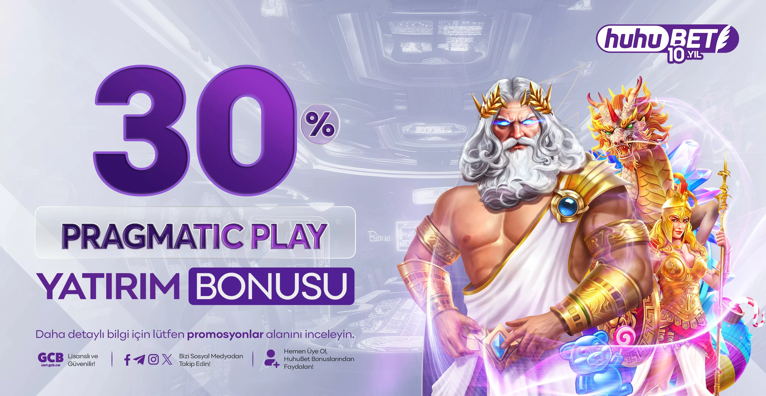 Huhubet Üçüncü Yatırıma %150 + 50 Free Spin